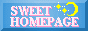 A light blue badge saying 'Sweet Homepage' with a
                         crescent moon on the top right